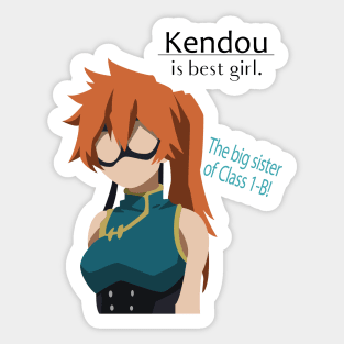 Best Girl Itsuka Kendou. Sticker